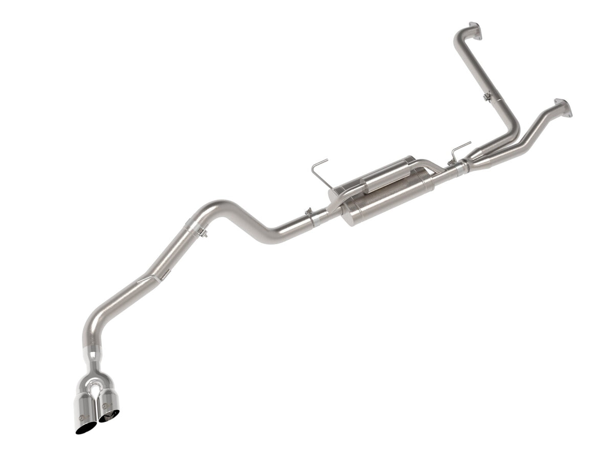 Vulcan Series 2-1/2 Inch to 3 Inch Stainless Steel Cat-Back Exhaust Nissan Frontier 22-26 V6-3.8L