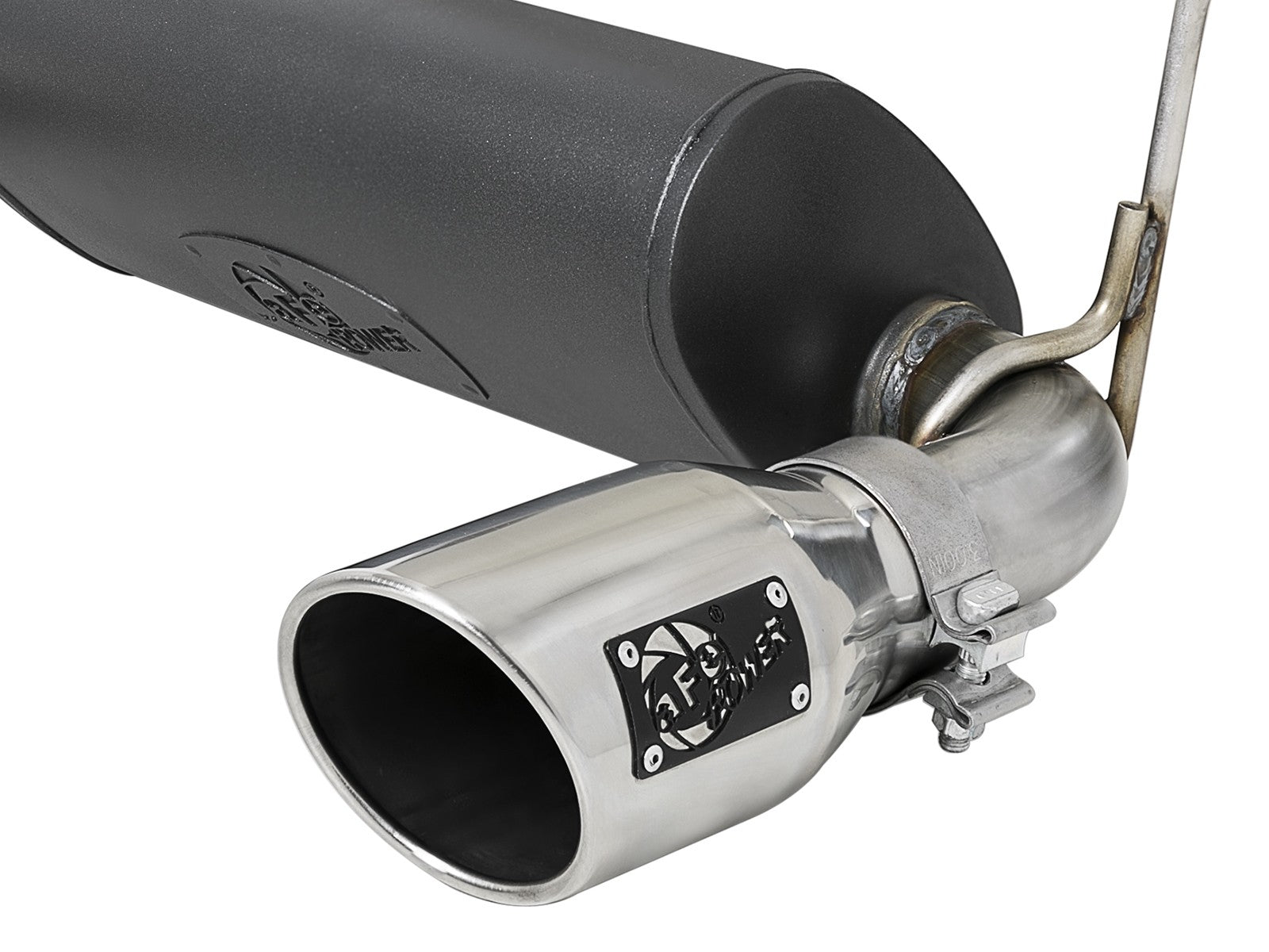Rebel Series 2-1/2 Inch 304 Stainless Steel Cat-Back Exhaust w/ Polished Tips Jeep Wrangler (Jl) 18-26 V6-3.6L