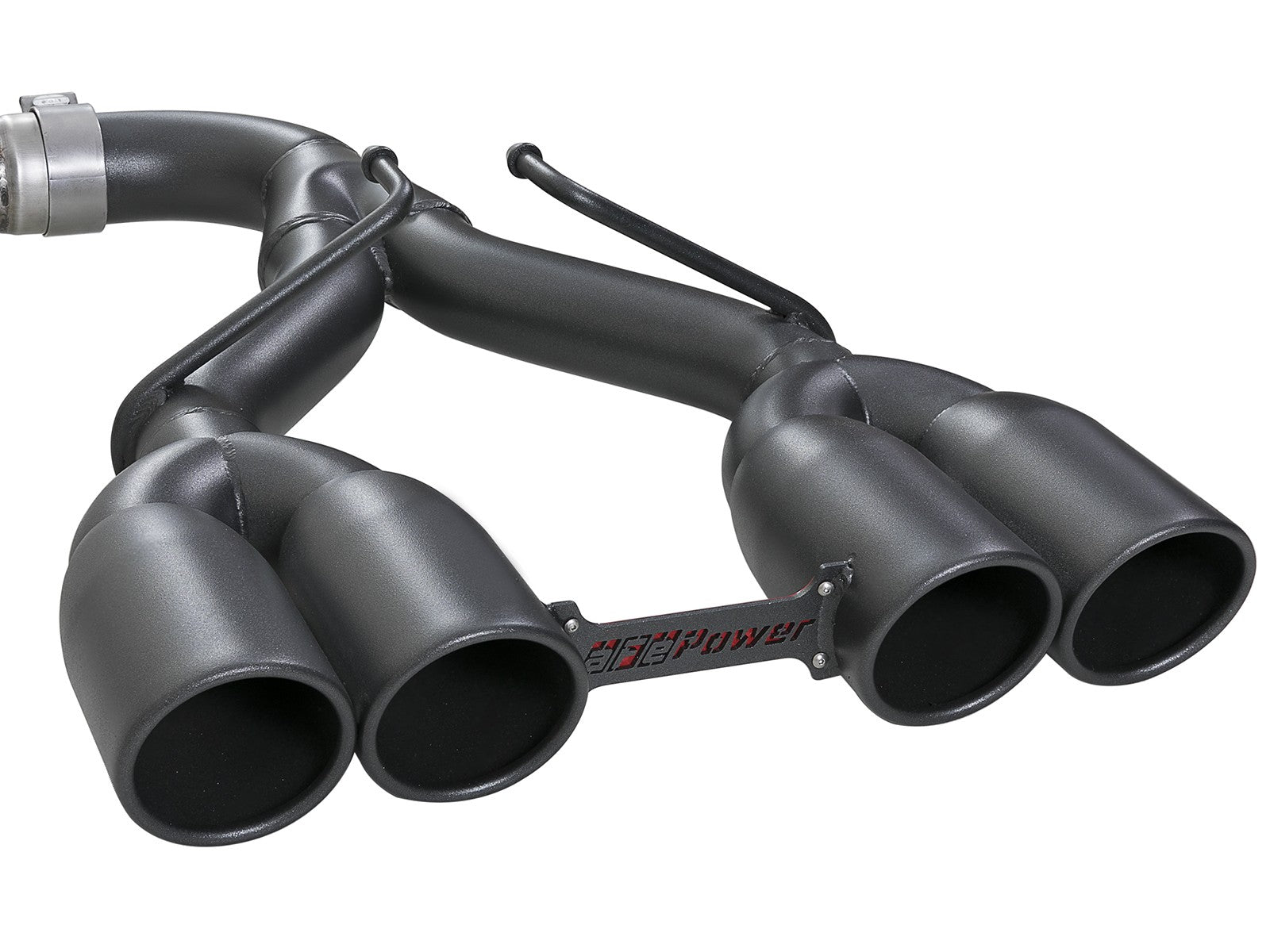 Rebel Series 2-1/2 Inch 304 Stainless Steel Cat-Back Exhaust Jeep Wrangler (Jl) 18-26 V6-3.6L Rear center