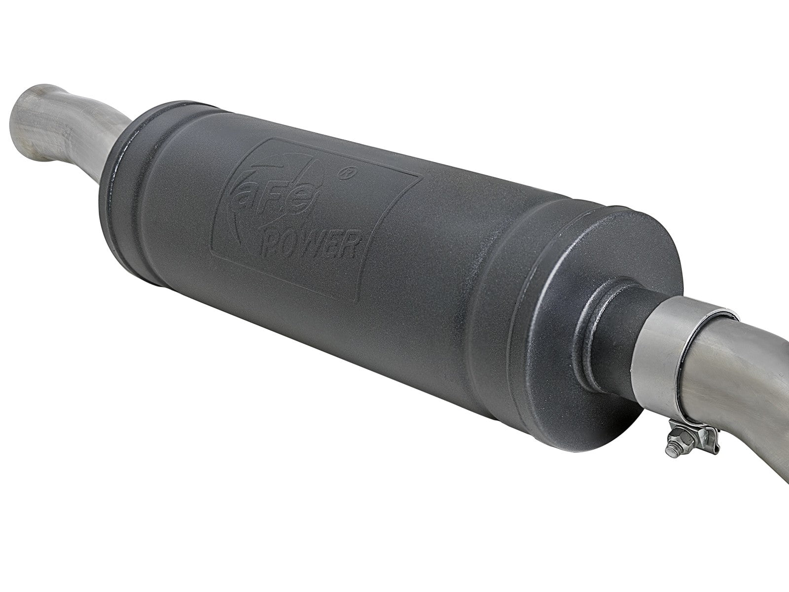 Rebel Series 2-1/2 Inch 304 Stainless Steel Cat-Back Exhaust Jeep Wrangler (Jl) 18-26 V6-3.6L Rear center