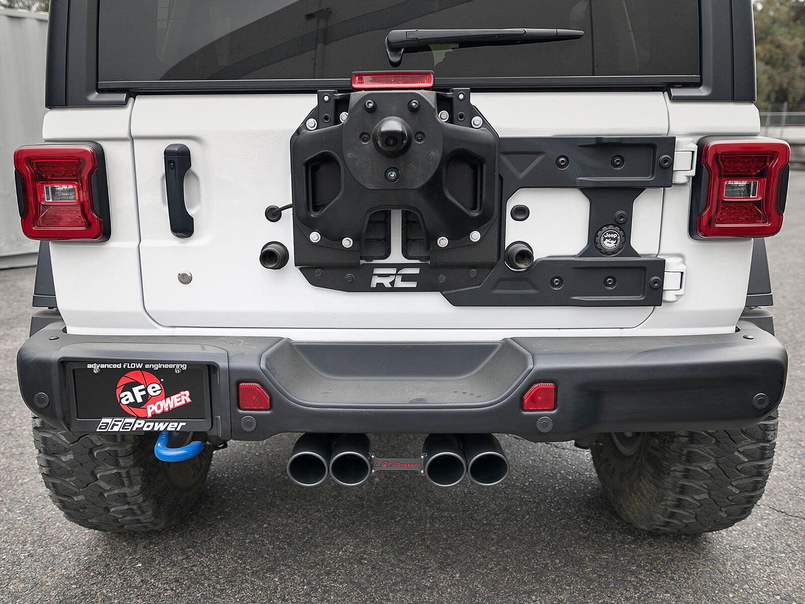 Rebel Series 2-1/2 Inch 304 Stainless Steel Cat-Back Exhaust Jeep Wrangler (Jl) 18-26 V6-3.6L Split rear