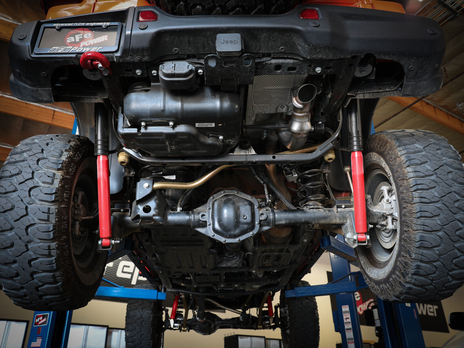 Large Bore-HD 3 Inch 304 Stainless Steel Dpf-Back Hi-Tuck Exhaust System Jeep Wrangler (Jl) 20-23 V6-3.0L Turbo Diesel EcoDiesel