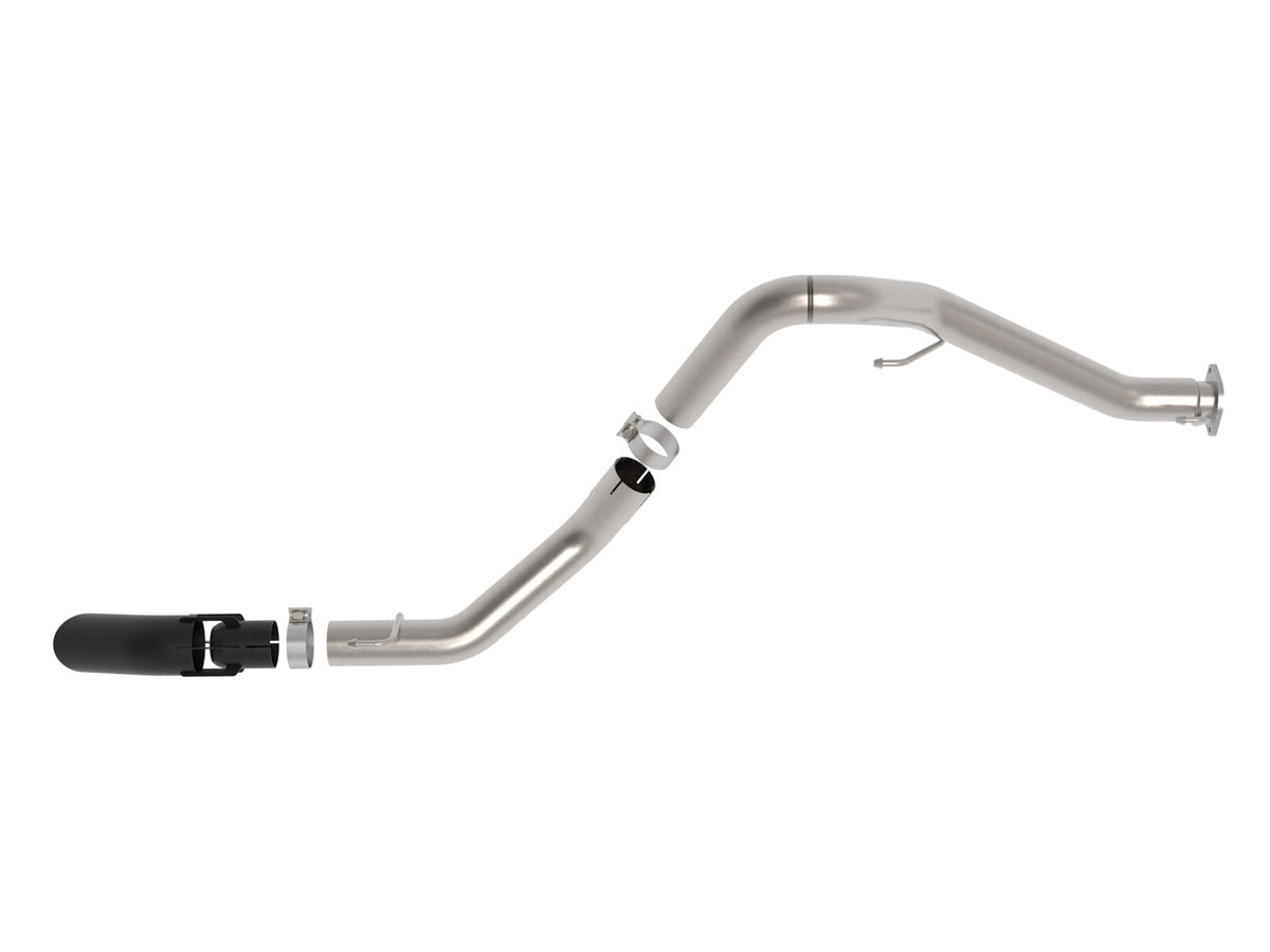 Vulcan Series 3 Inch 304 Stainless Dpf-Back Hi-Tuck Exhaust System w/ Black Tip Jeep Gladiator (Jt) 21-23 V6-3.0L Turbo Diesel