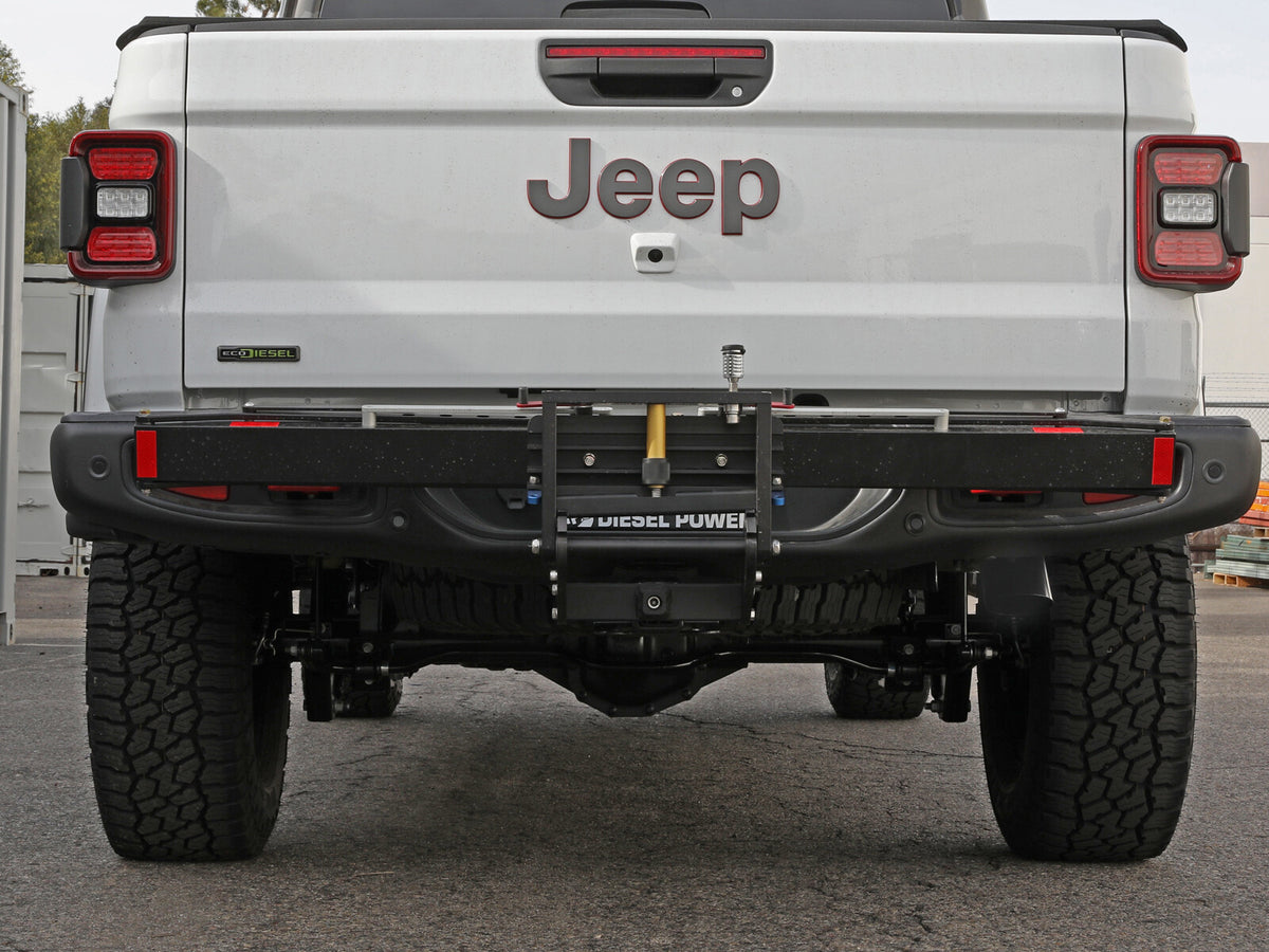 Vulcan Series 3 Inch 304 Stainless Dpf-Back Hi-Tuck Exhaust System w/ Black Tip Jeep Gladiator (Jt) 21-23 V6-3.0L Turbo Diesel