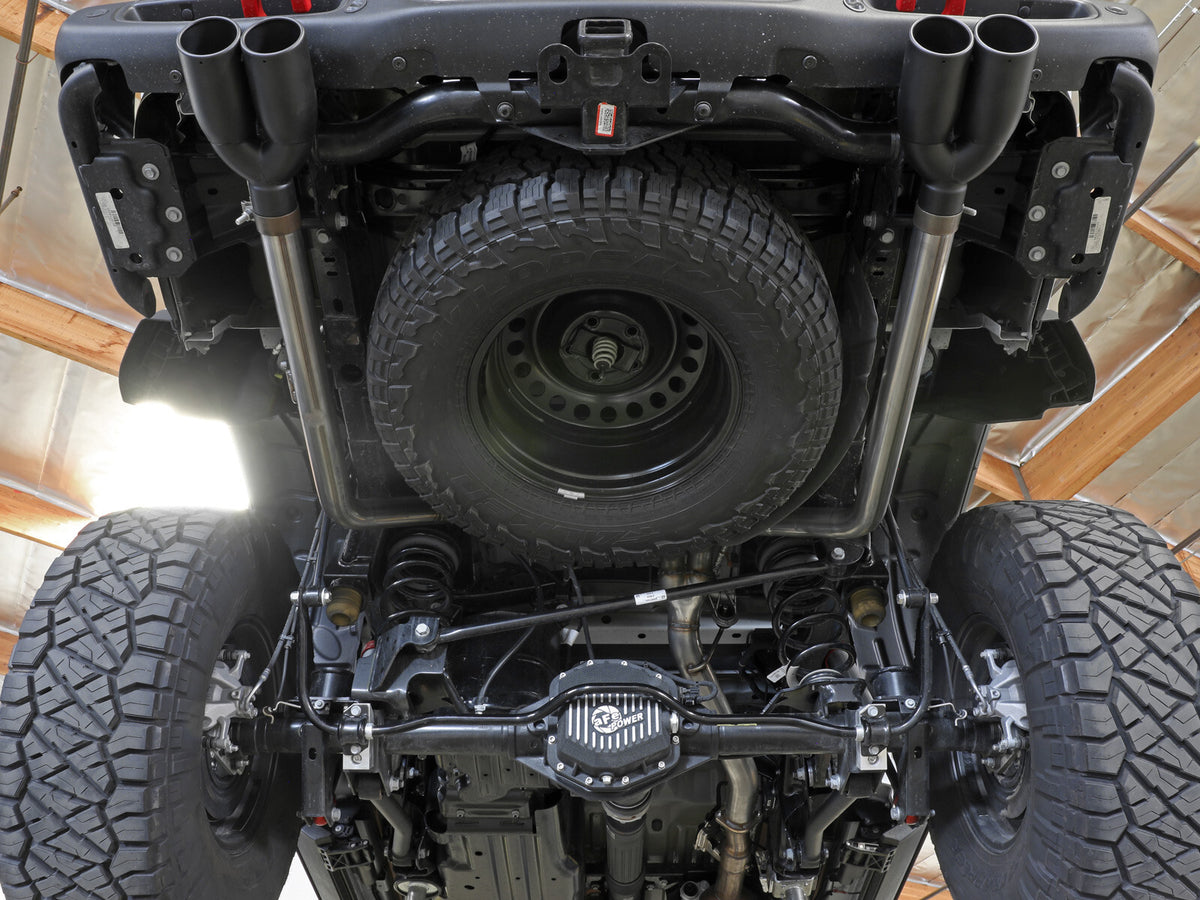 Vulcan Series 3 Inch to 2-1/2 Inch Stainless Steel Cat-Back Exhaust System Jeep Gladiator (Jt) 21-23 V6-3.0L Turbo Diesel