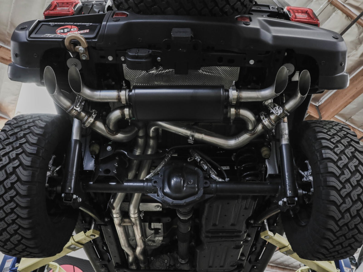 Vulcan Series 2-1/2 Inch to 3 Inch Stainless Steel Cat-Back Exhaust System Jeep Wrangler 392 21-26 V8-6.4L