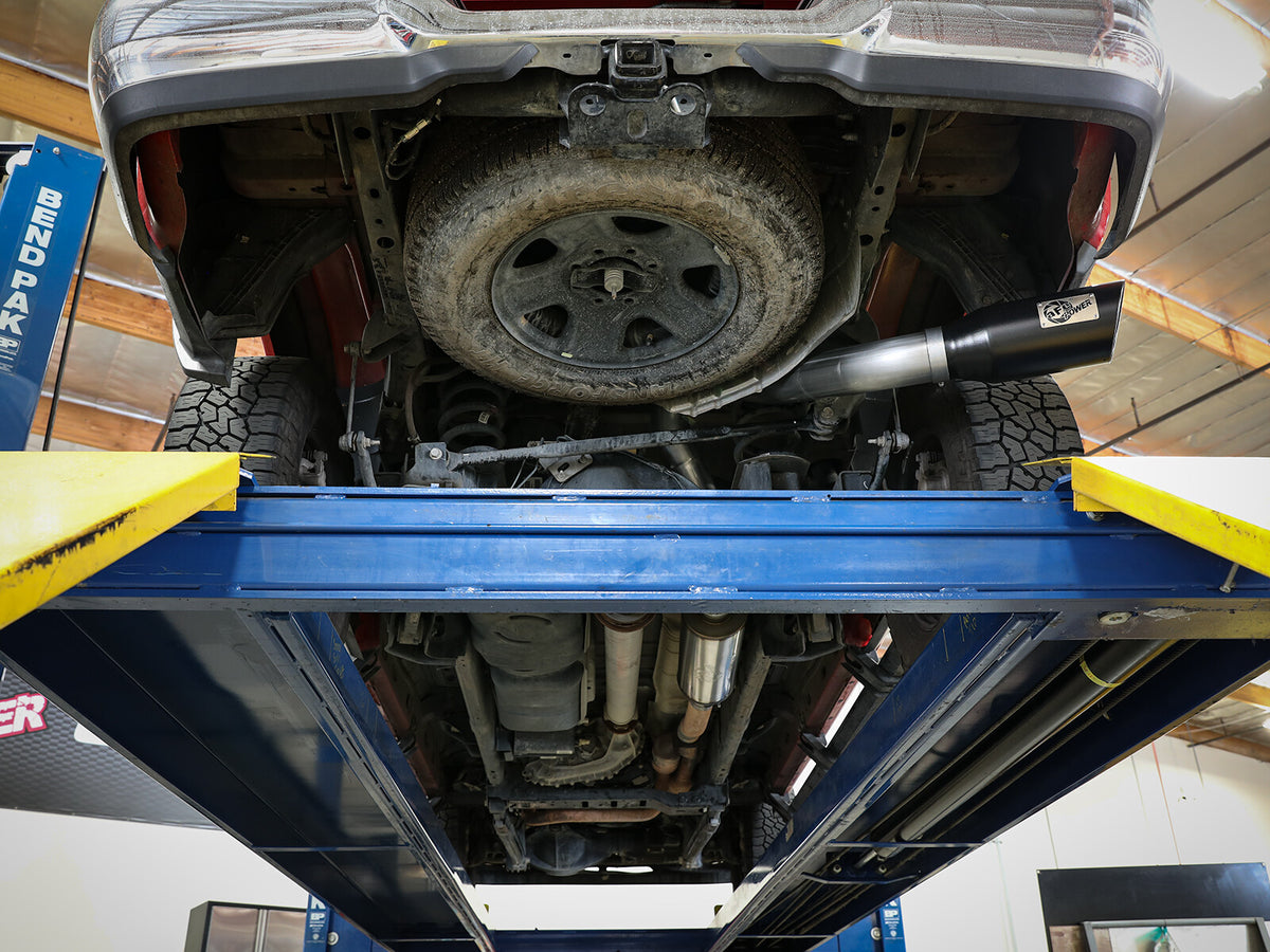 Mach Force-Xp 4 Inch 409 Stainless Steel Cat-Back Exhaust System Ram 2500/Power Wagon/3500 14-22 V8-6.4L Hemi