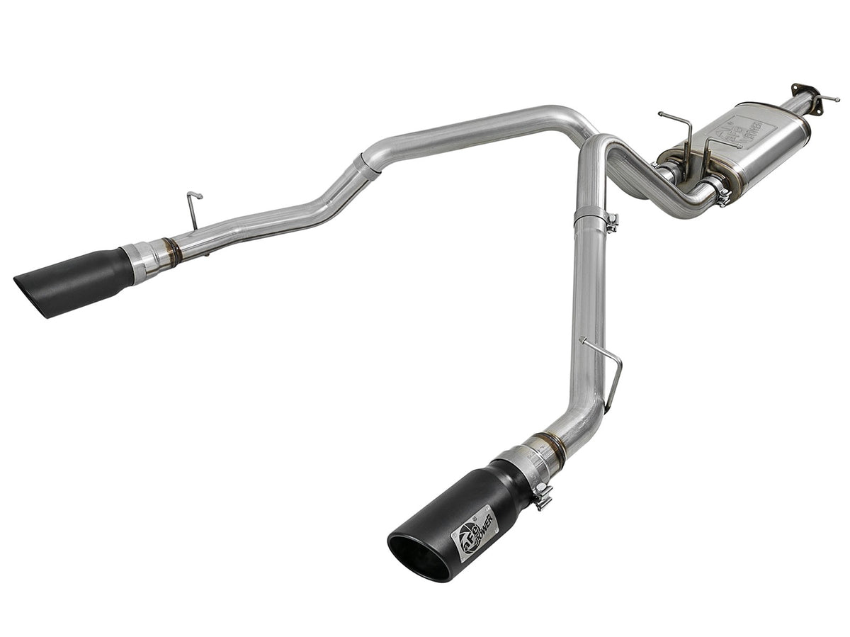 Mach Force-Xp 3 Inch Stainless Steel Cat-Back Exhaust System w/ Dual Dodge Ram 1500 (Dt) 19-24 V8-5.7L Hemi