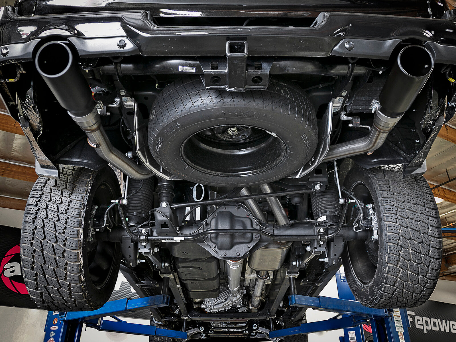 Mach Force-Xp 3 Inch Stainless Steel Cat-Back Exhaust System w/ Dual Dodge Ram 1500 (Dt) 19-24 V8-5.7L Hemi