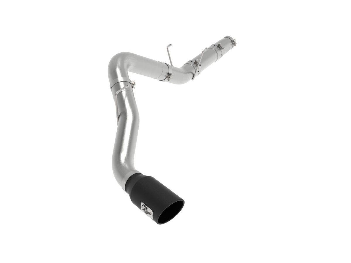 Large Bore-HD 5 Inch 409 Stainless Steel Dpf-Back Exhaust System Ram Diesel Trucks 19-26 L6-6.7L Turbo Diesel Slash Cut