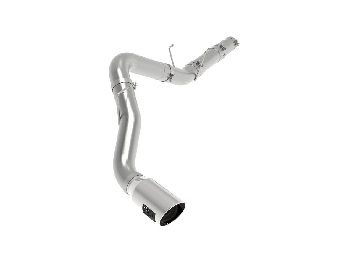 Large Bore-HD 5 Inch 409 Stainless Steel Dpf-Back Exhaust System Ram Diesel Trucks 19-26 L6-6.7L Turbo Diesel Slash Cut