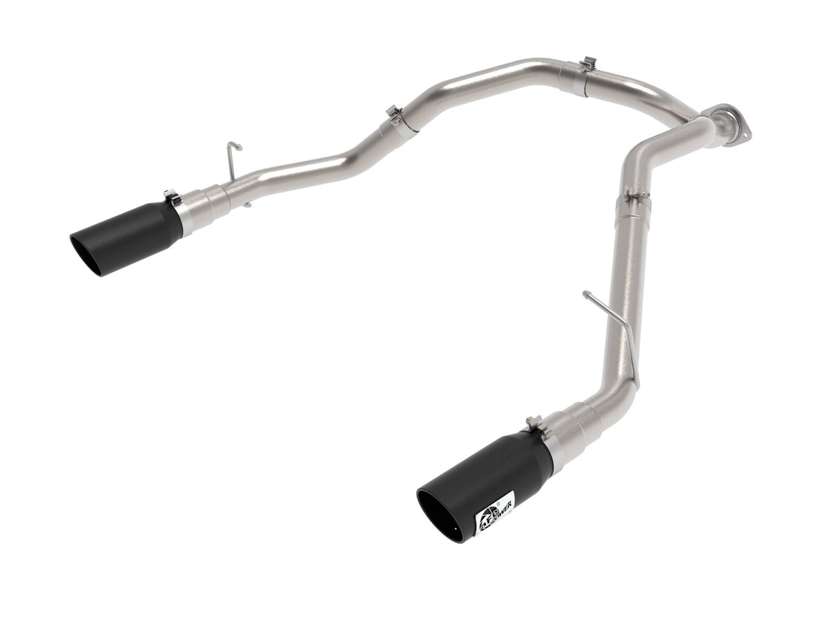 Large Bore-HD 3 Inch 409 Stainless Steel Dpf-Back Exhaust System Ram 1500 20-23 V6-3.0L Turbo Diesel