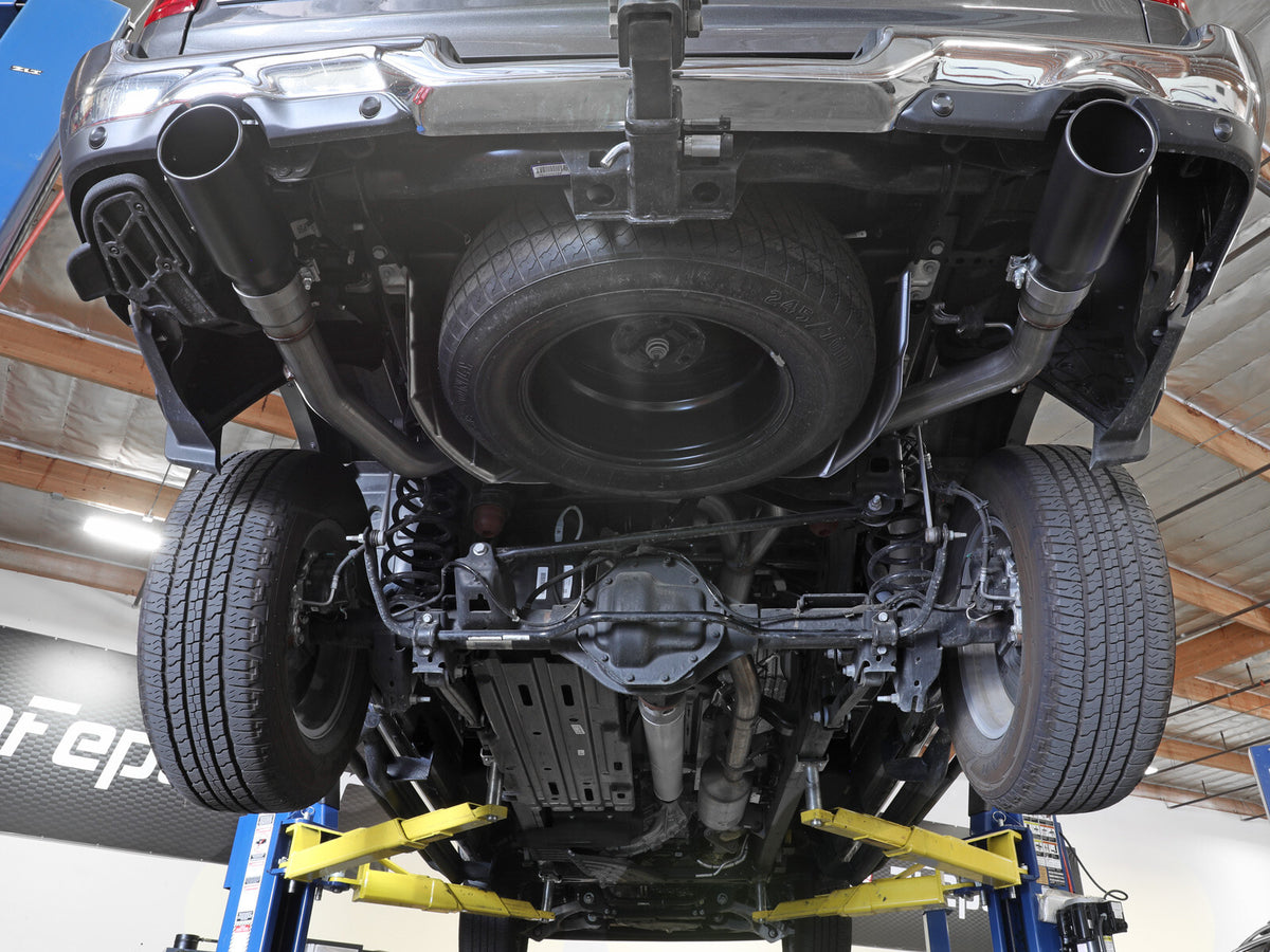 Large Bore-HD 3 Inch 409 Stainless Steel Dpf-Back Exhaust System Ram 1500 20-23 V6-3.0L Turbo Diesel