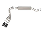 Rebel Series 3-1/2 Inch Stainless Steel Cat-Back Exhaust System Ram Trucks 19-22 V8-6.4L Hemi