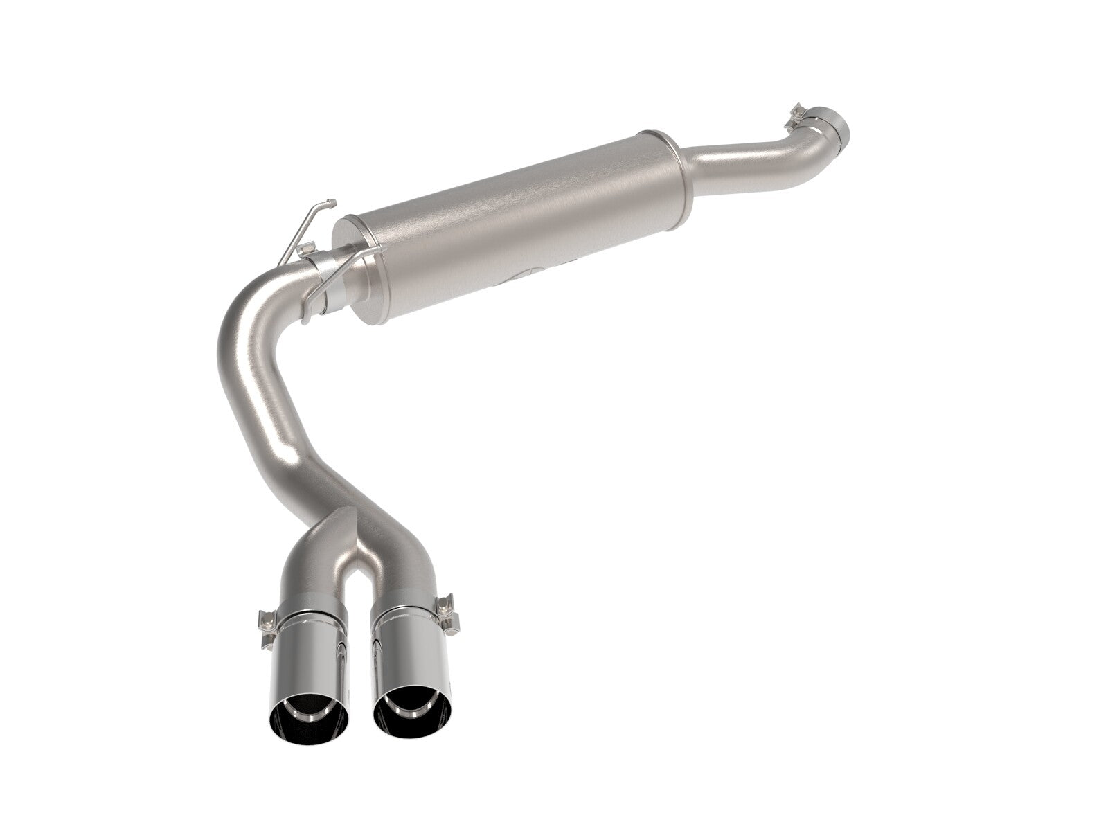 Rebel Series 3-1/2 Inch Stainless Steel Cat-Back Exhaust System Ram Trucks 19-22 V8-6.4L Hemi