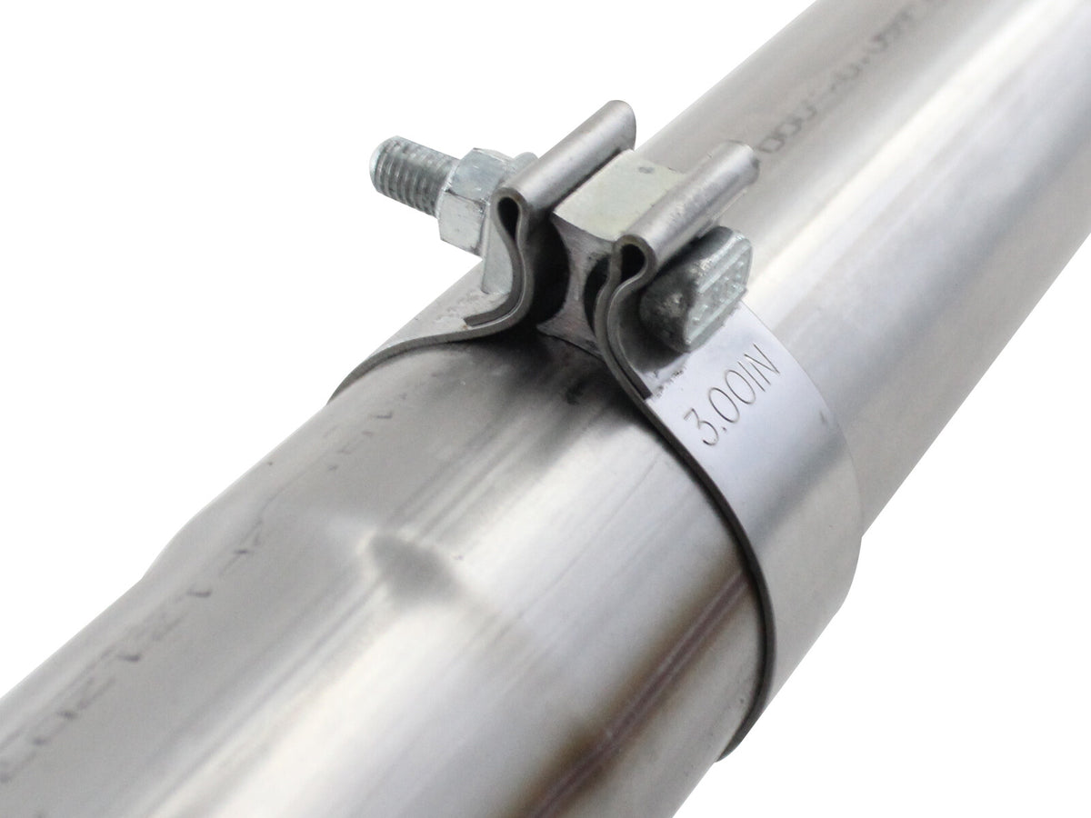Mach Force-Xp 3 Inch to 3-1/2 Inch 409 Stainless Steel Cat-Back Exhaust Ford F-150 11-14 V6-3.5L Twin Turbo Straight
