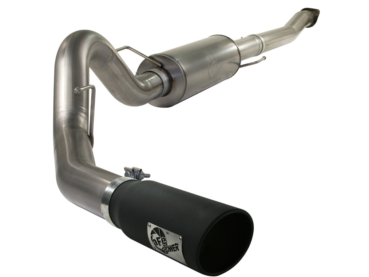 Mach Force-Xp 4 Inch 409 Stainless Steel Cat-Back Exhaust System Ford F-150 11-14 V6-3.5L Twin Turbo