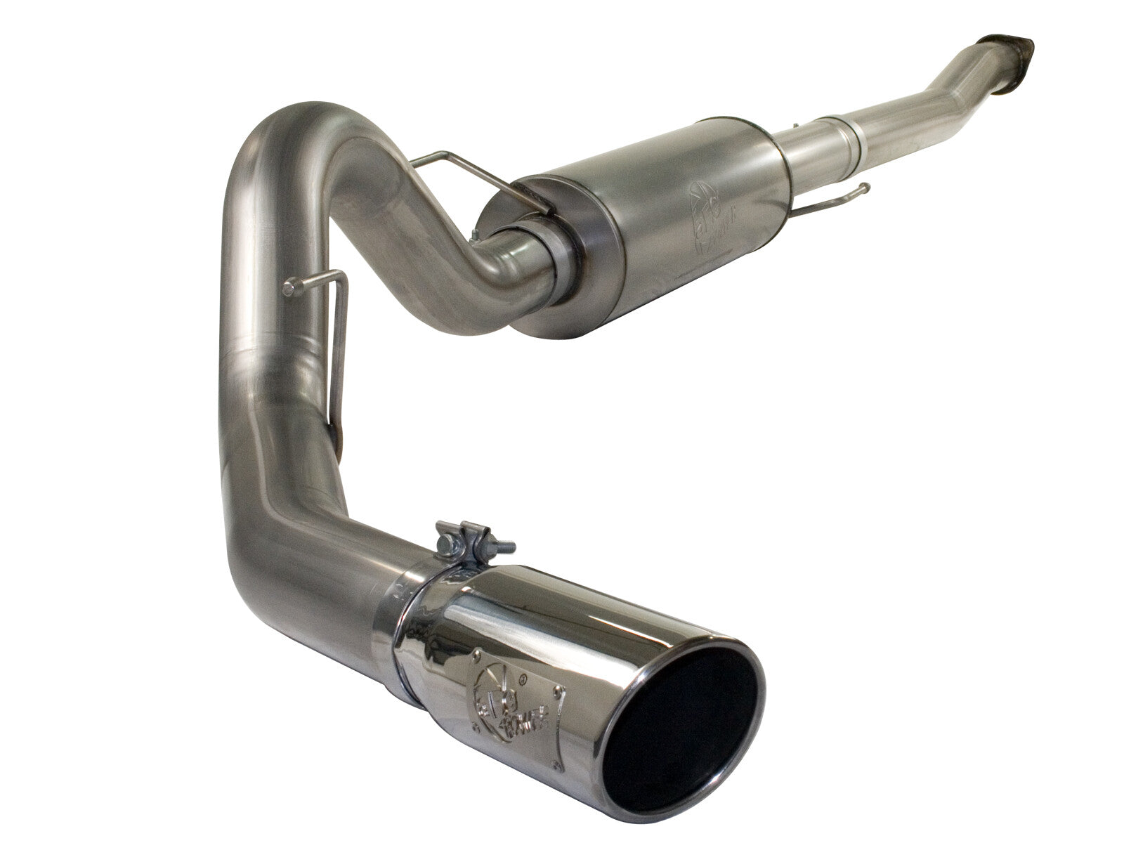Mach Force-Xp 4 Inch 409 Stainless Steel Cat-Back Exhaust System Ford F-150 11-14 V6-3.5L Twin Turbo