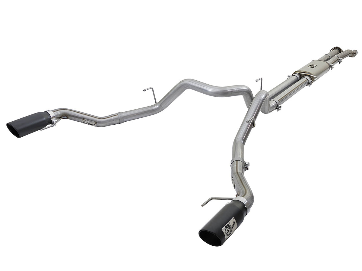 Mach Force-Xp 3 Inch 409 Stainless Steel Cat-Back Exhaust System Ford F-150 Raptor 17-20 V6-3.5L Twin Turbo
