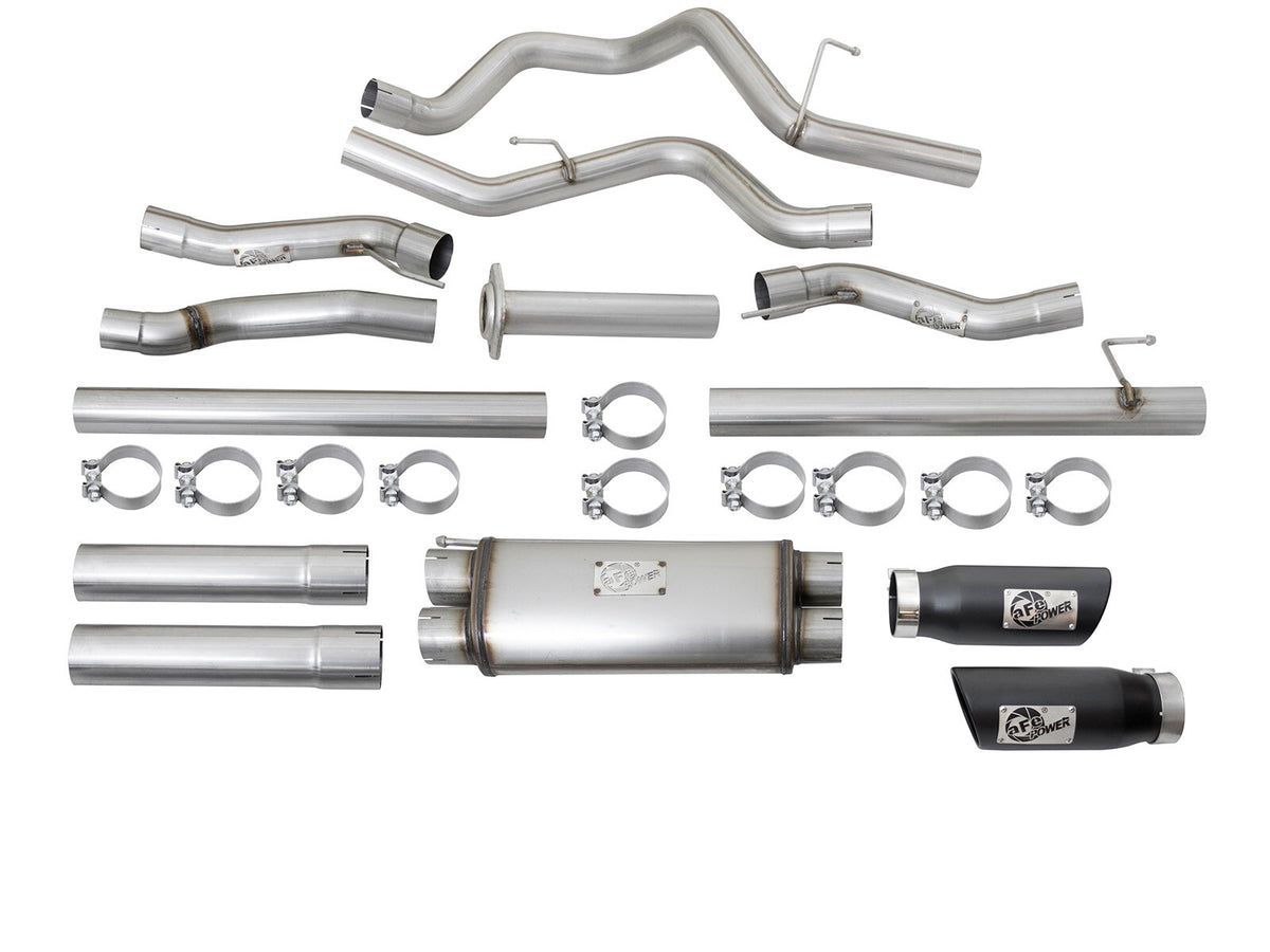 Mach Force-Xp 3 Inch 409 Stainless Steel Cat-Back Exhaust System Ford F-150 Raptor 17-20 V6-3.5L Twin Turbo