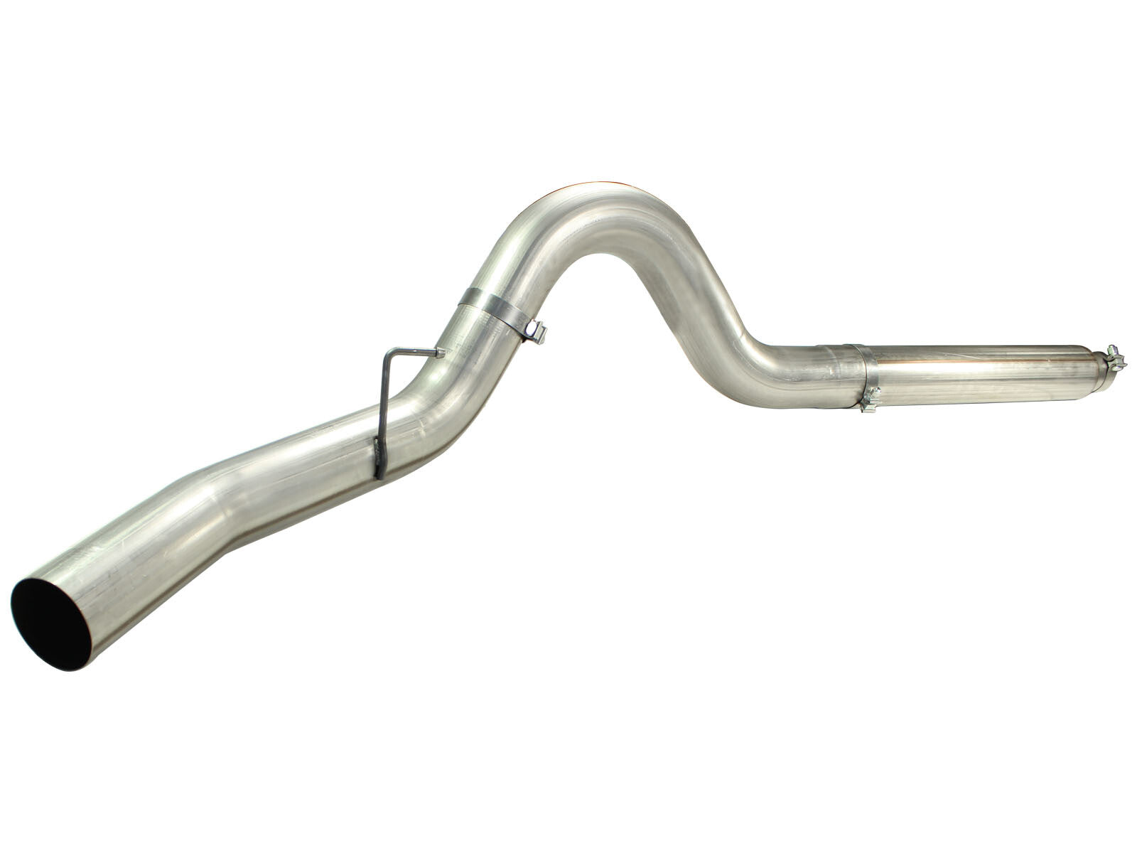 Large Bore-HD 5 Inch 409 Stainless Steel Dpf-Back Exhaust System Ford Diesel Trucks 08-10 V8-6.4L Turbo Diesel