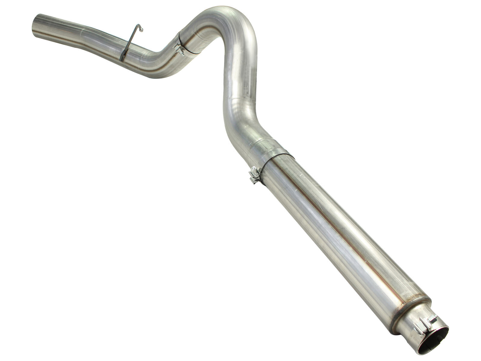 Large Bore-HD 5 Inch 409 Stainless Steel Dpf-Back Exhaust System Ford Diesel Trucks 08-10 V8-6.4L Turbo Diesel
