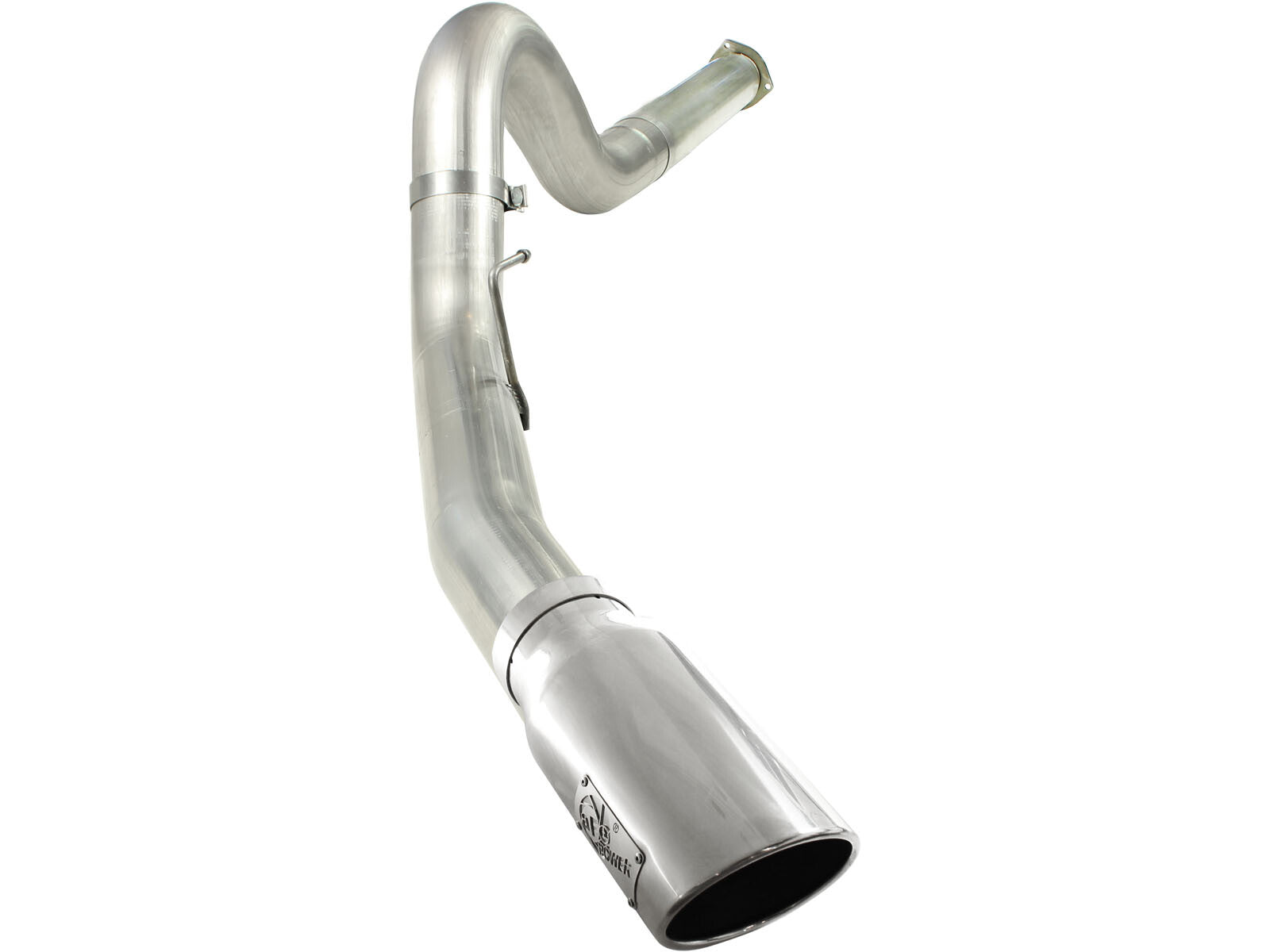 Large Bore-HD 5 Inch 409 Stainless Steel Dpf-Back Exhaust System Ford Diesel Trucks 11-14 V8-6.7L Turbo Diesel