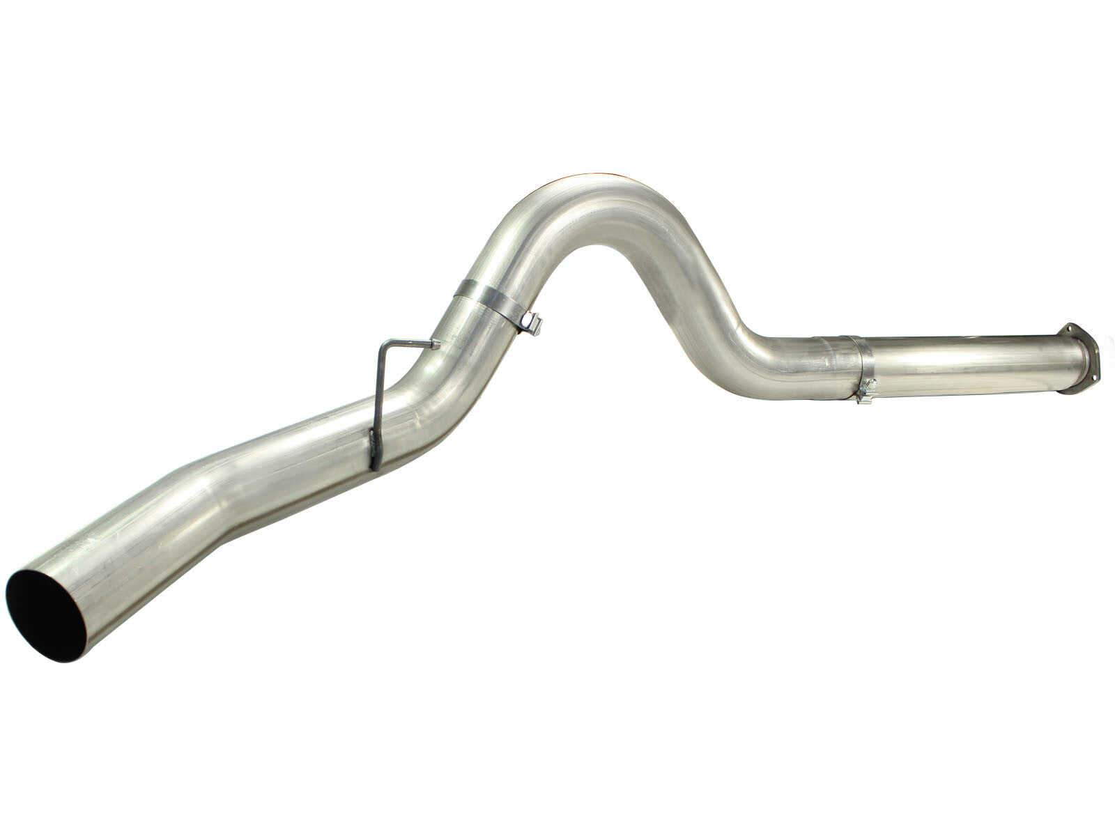Large Bore-HD 5 Inch 409 Stainless Steel Dpf-Back Exhaust System Ford Diesel Trucks 11-14 V8-6.7L Turbo Diesel