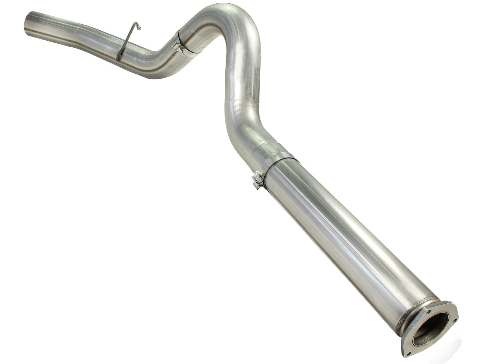 Large Bore-HD 5 Inch 409 Stainless Steel Dpf-Back Exhaust System Ford Diesel Trucks 11-14 V8-6.7L Turbo Diesel