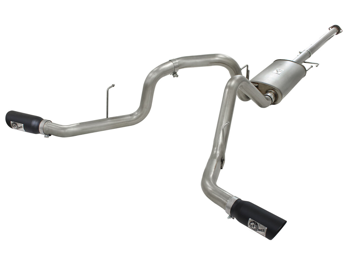 Mach Force-Xp 3 Inch 409 Stainless Steel Cat-Back Exhaust System Ford F-150 11-14 V6-3.5L Twin Turbo