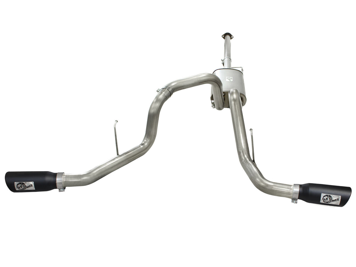 Mach Force-Xp 3 Inch 409 Stainless Steel Cat-Back Exhaust System Ford F-150 11-14 V6-3.5L Twin Turbo