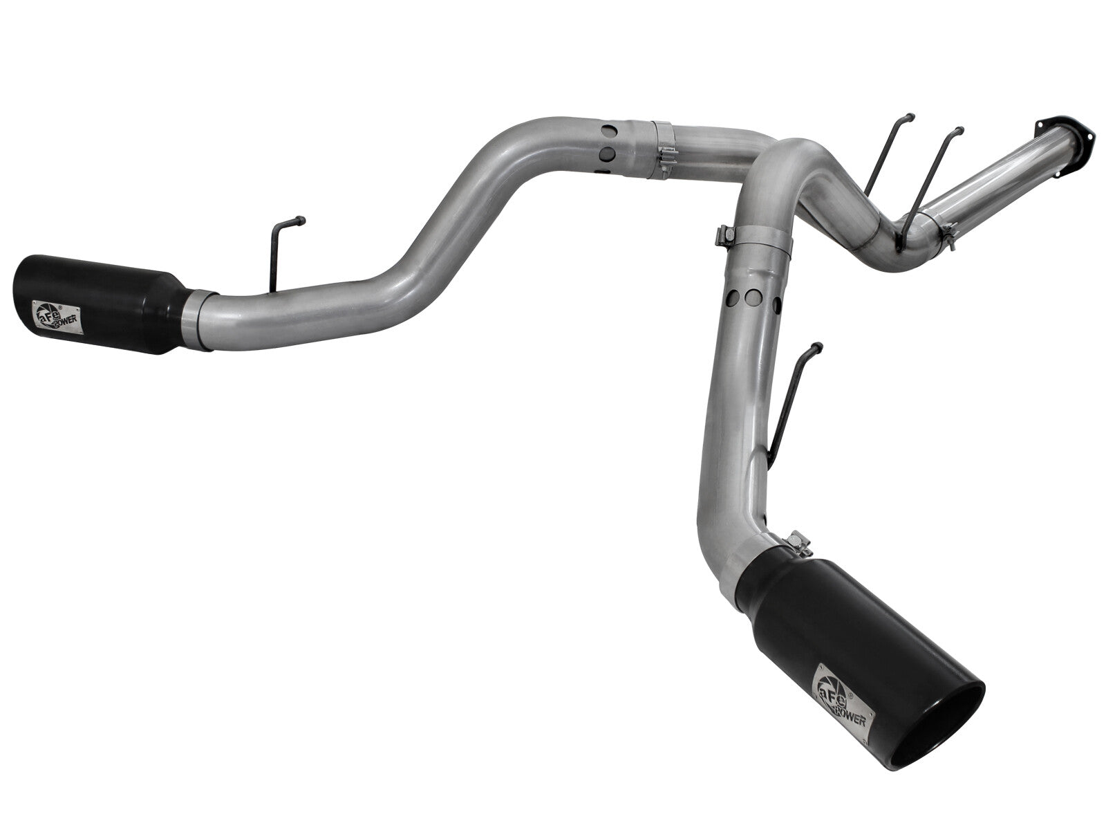 Large Bore-HD 4 Inch 409 Stainless Steel Dpf-Back Exhaust System Ford Diesel Trucks 11-14 V8-6.7L Turbo Diesel 49-43065-B