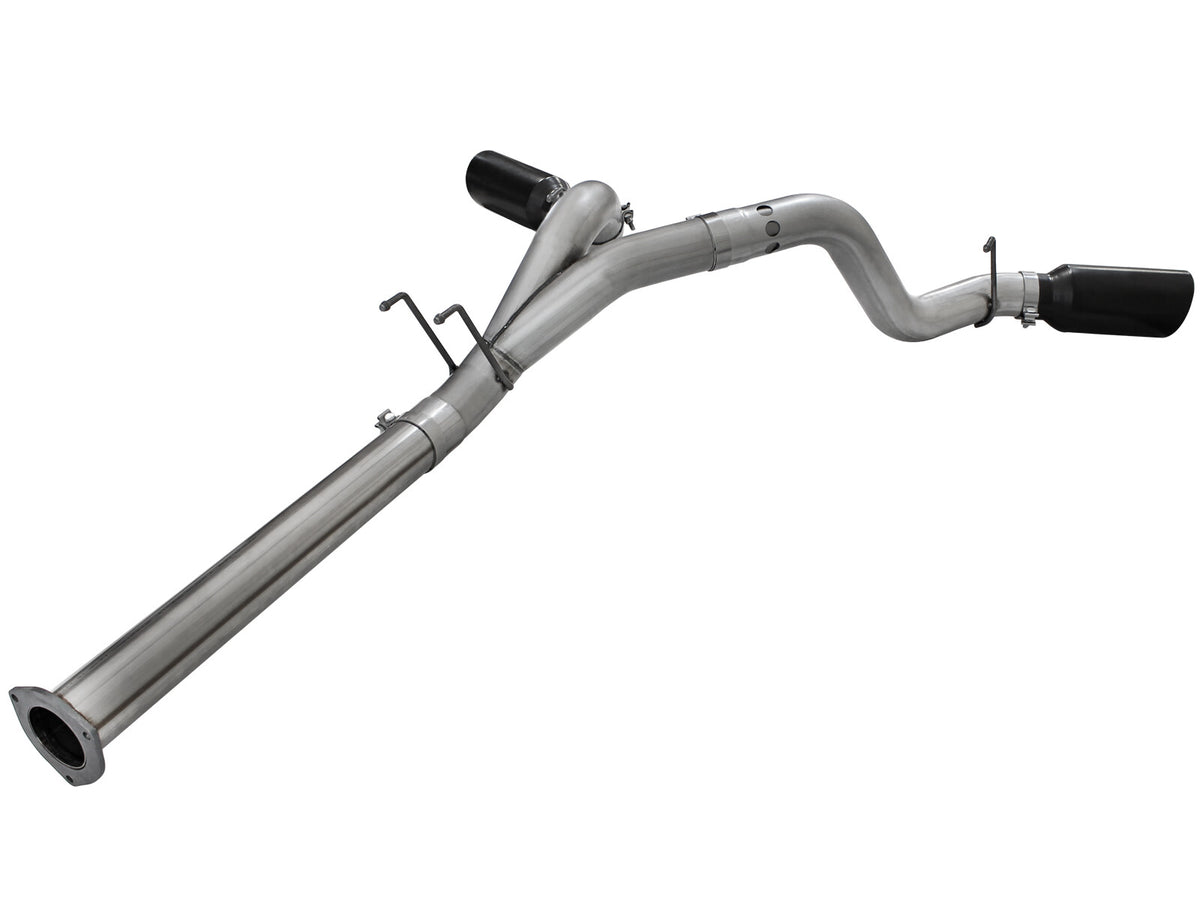 Large Bore-HD 4 Inch 409 Stainless Steel Dpf-Back Exhaust System Ford Diesel Trucks 11-14 V8-6.7L Turbo Diesel 49-43065-B
