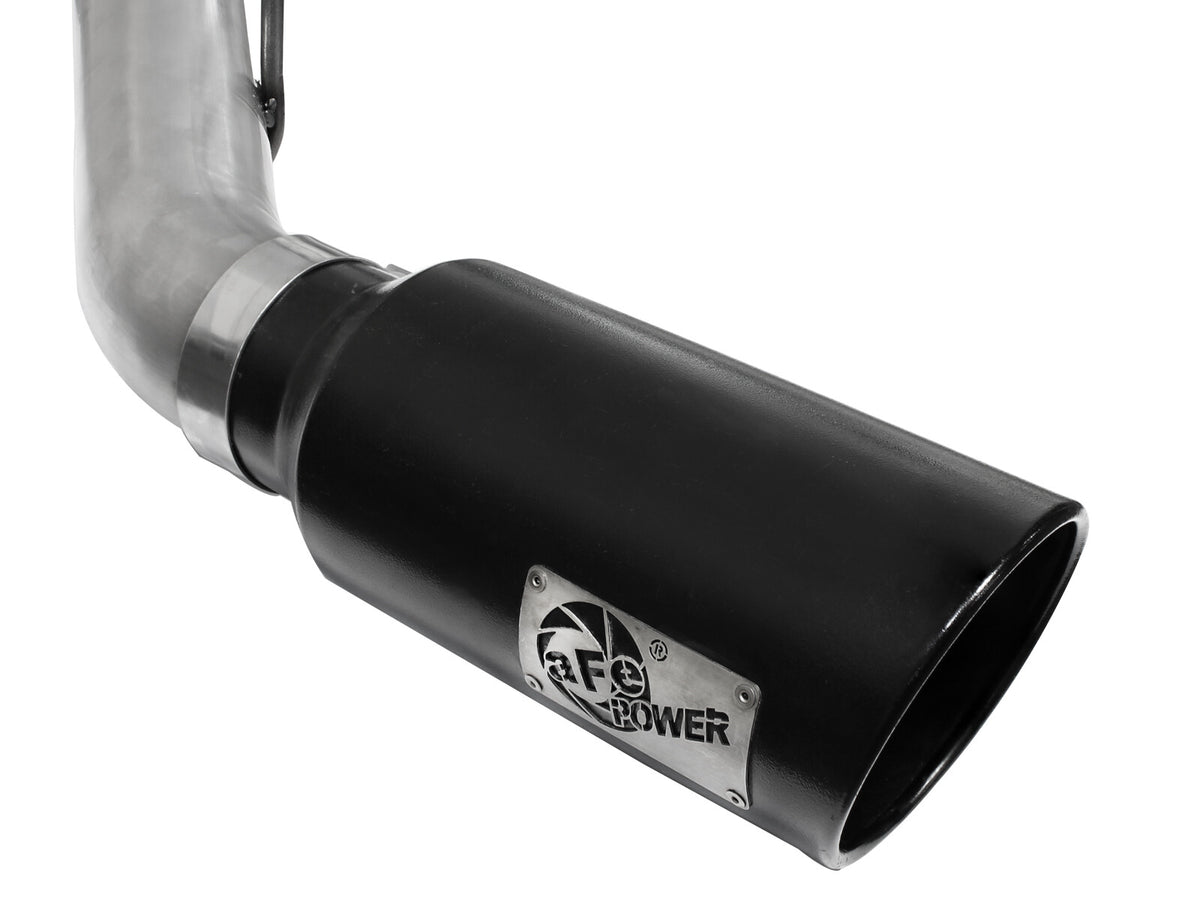 Large Bore-HD 4 Inch 409 Stainless Steel Dpf-Back Exhaust System Ford Diesel Trucks 11-14 V8-6.7L Turbo Diesel 49-43065-B