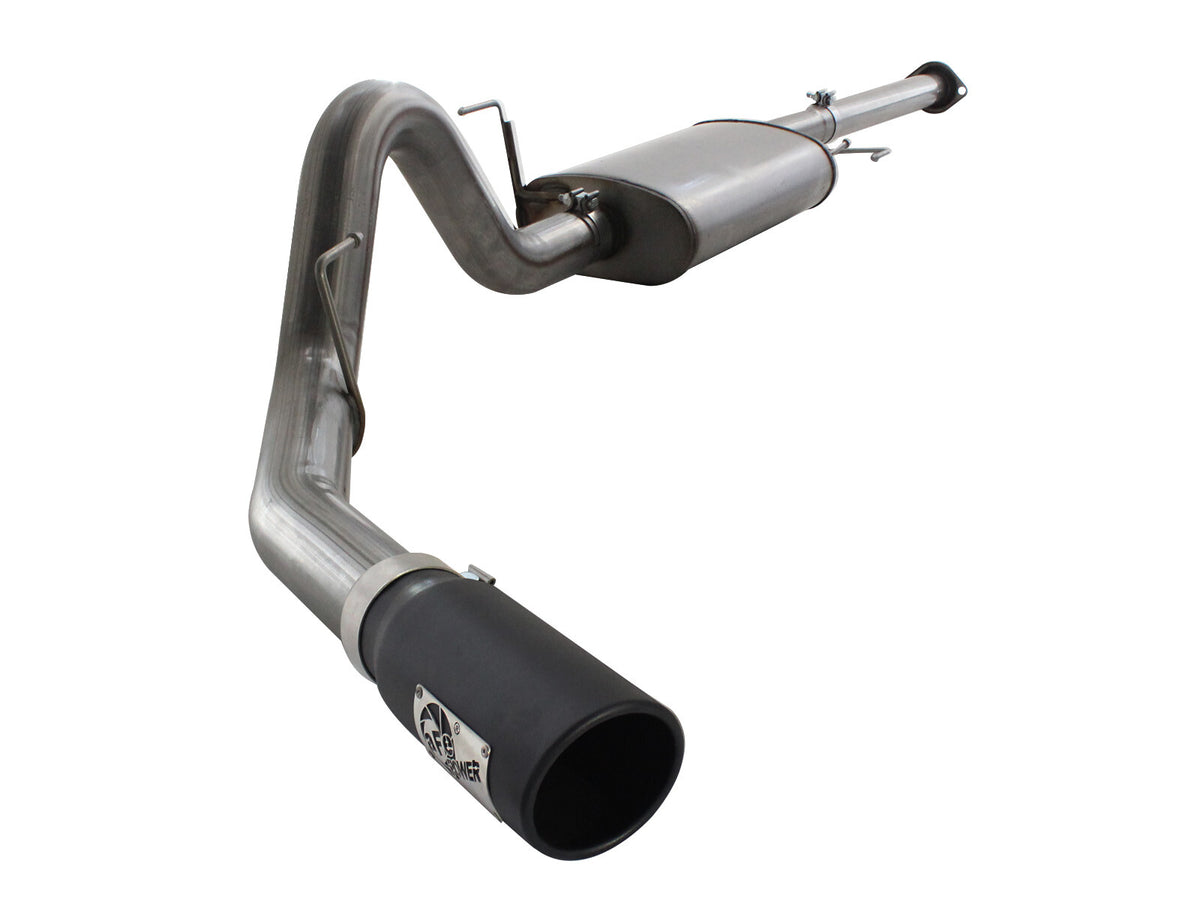 Mach Force-Xp 3 Inch to 3-1/2 Inch 409 Stainless Steel Cat-Back Exhaust Ford F-150 11-14 V6-3.5L Twin Turbo Turn Out