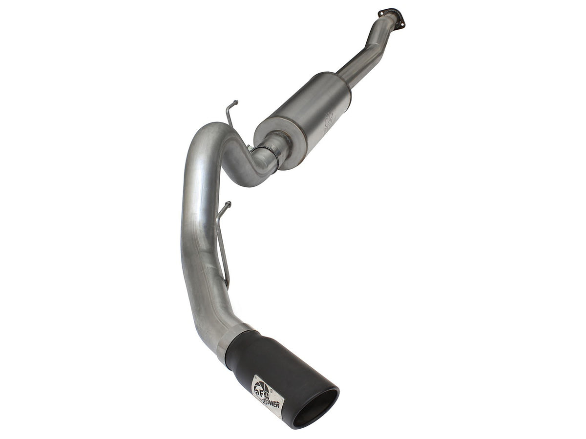 Mach Force-Xp 4 Inch 409 Stainless Steel Cat-Back Exhaust System Ford F-150 15-20 V6-2.7L Twin Turbo/3.5L Twin Turbo