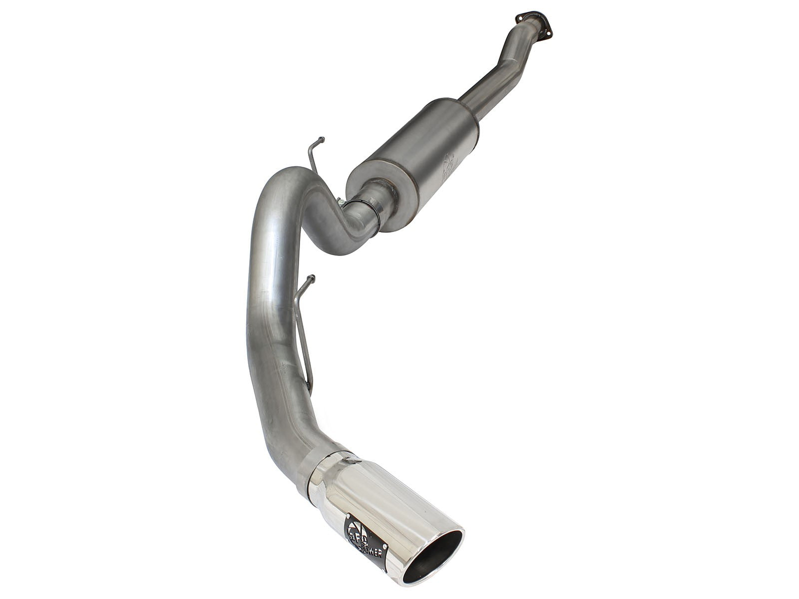 Mach Force-Xp 4 Inch 409 Stainless Steel Cat-Back Exhaust System Ford F-150 15-20 V6-2.7L Twin Turbo/3.5L Twin Turbo