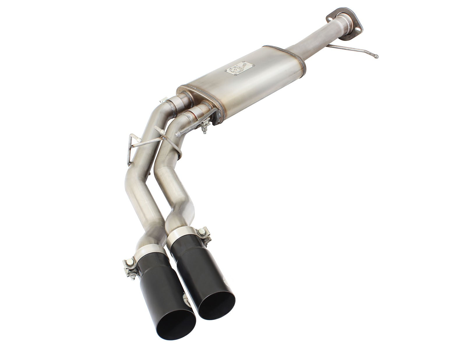Rebel Series 3 Inch to 2-1/2 Inch 409 Stainless Steel Cat-Back Exhaust w/Black Tip Ford F-150 Raptor 10-14 V8-6.2L