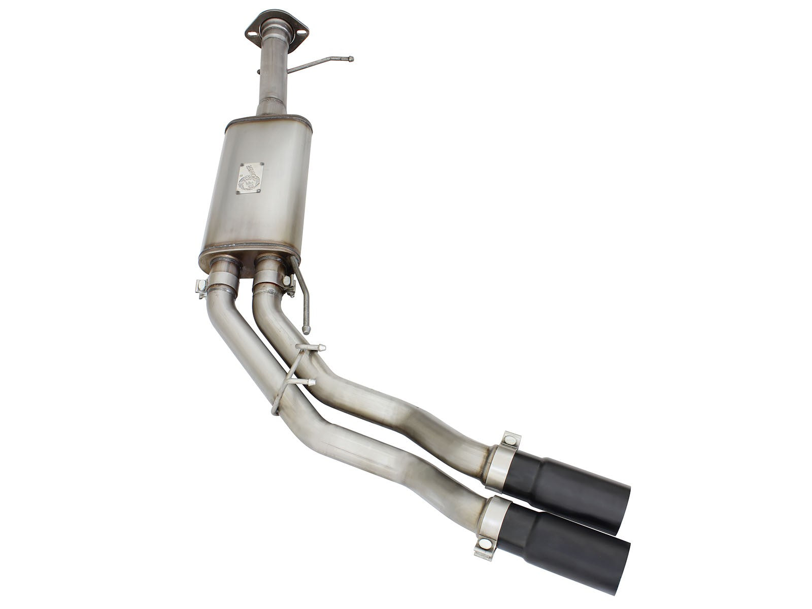 Rebel Series 3 Inch to 2-1/2 Inch 409 Stainless Steel Cat-Back Exhaust w/Black Tip Ford F-150 Raptor 10-14 V8-6.2L