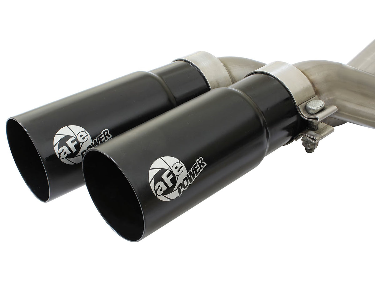 Rebel Series 3 Inch to 2-1/2 Inch 409 Stainless Steel Cat-Back Exhaust w/Black Tip Ford F-150 Raptor 10-14 V8-6.2L
