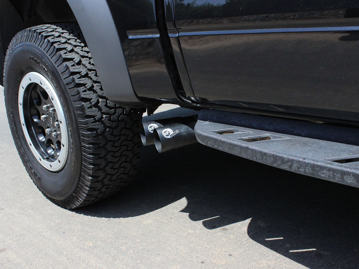Rebel Series 3 Inch to 2-1/2 Inch 409 Stainless Steel Cat-Back Exhaust w/Black Tip Ford F-150 Raptor 10-14 V8-6.2L