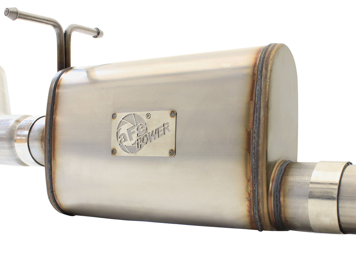 Mach Force-Xp 3 Inch to 3-1/2 Inch 409 Stainless Steel Cat-Back Exhaust Ford Super Duty 99-04 V8-5.4L/V10-6.8L