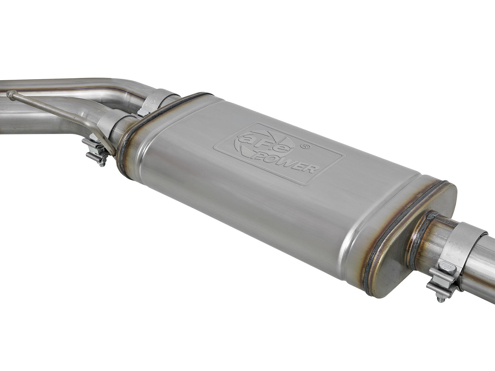 Rebel Series 3 Inch to 2-1/2 Inch 409 Stainless Steel Cat-Back Exhaust Ford F-150 11-14 V6-3.5L Twin Turbo