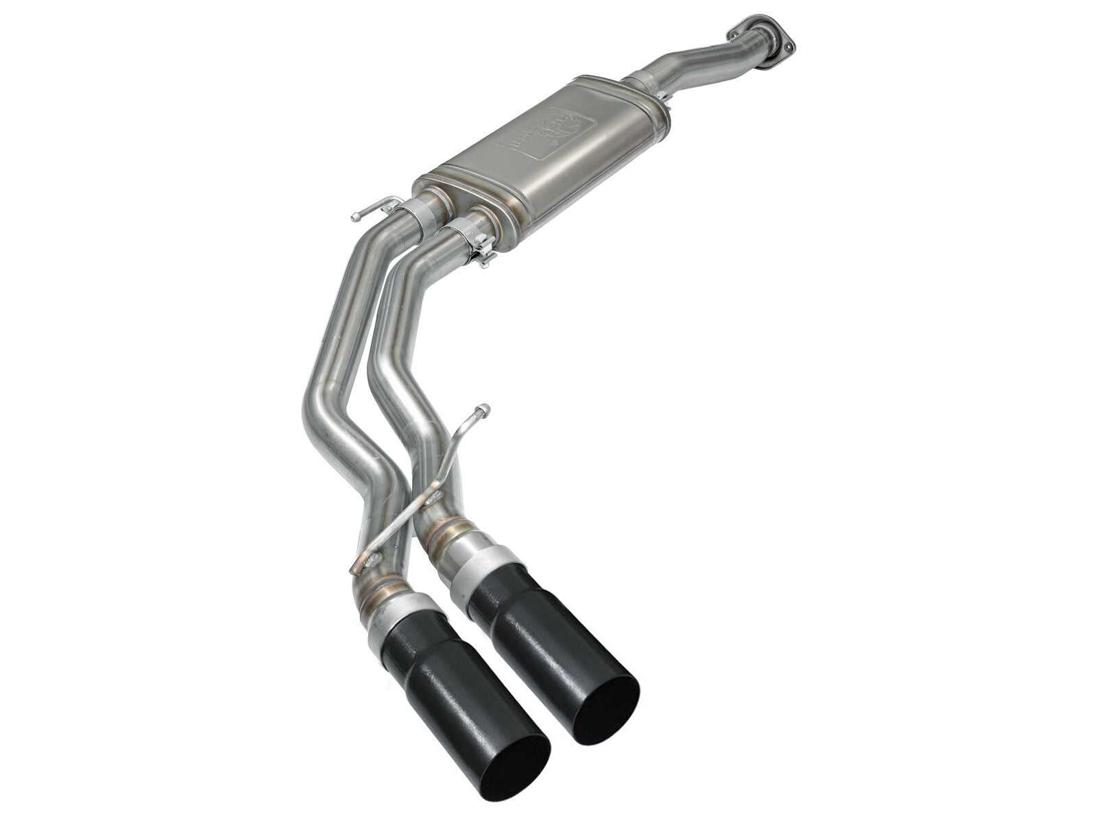 Rebel Series 3 Inch to 2-1/2 Inch 409 Stainless Steel Cat-Back Exhaust Ford F-150 15-20 V6-2.7L Twin Turbo/V6-3.5L Twin Turbo/V8-5.0L