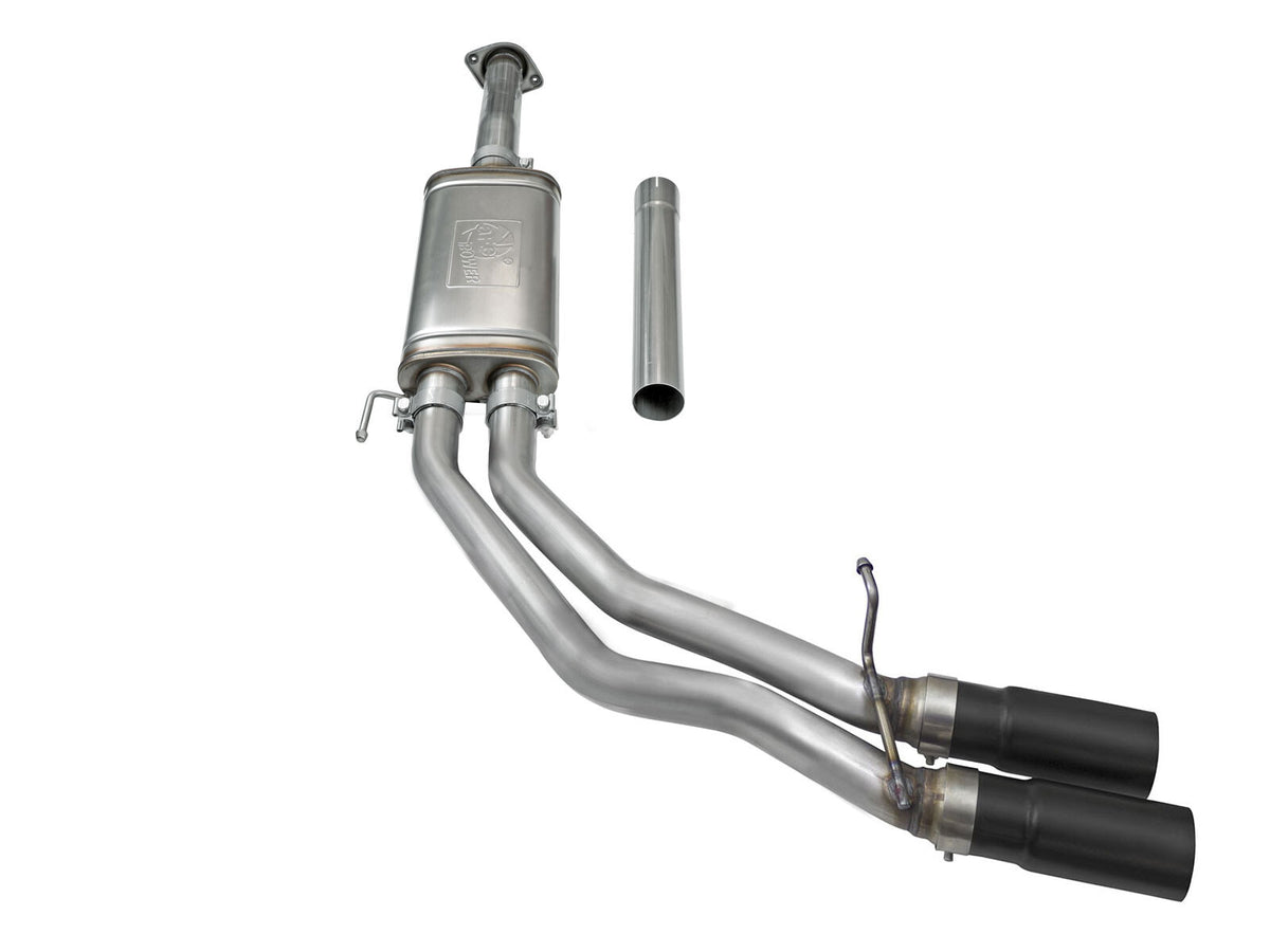 Rebel Series 3 Inch to 2-1/2 Inch 409 Stainless Steel Cat-Back Exhaust Ford F-150 15-20 V6-2.7L Twin Turbo/V6-3.5L Twin Turbo/V8-5.0L