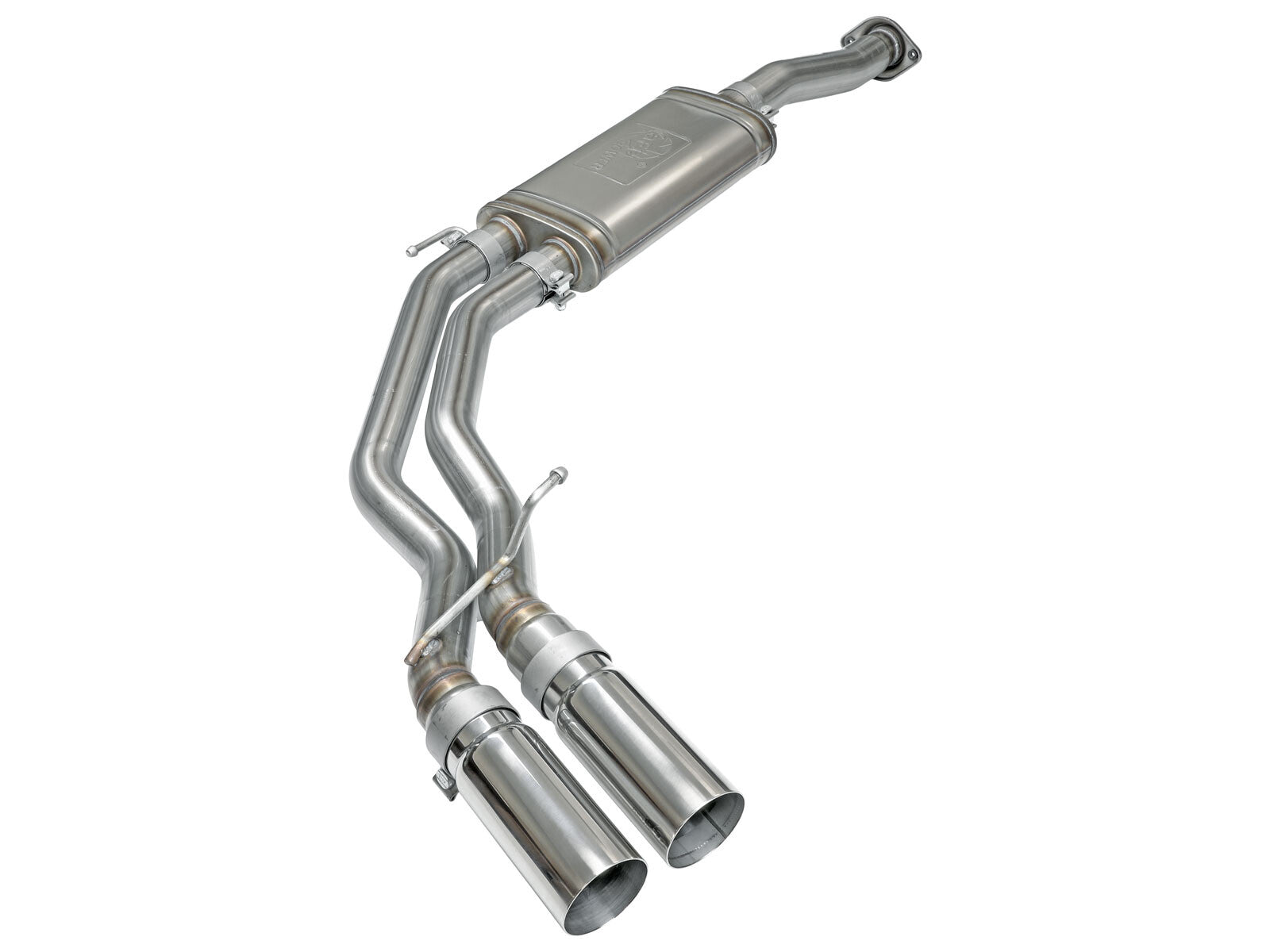 Rebel Series 3 Inch to 2-1/2 Inch 409 Stainless Steel Cat-Back Exhaust Ford F-150 15-20 V6-2.7L Twin Turbo/V6-3.5L Twin Turbo/V8-5.0L