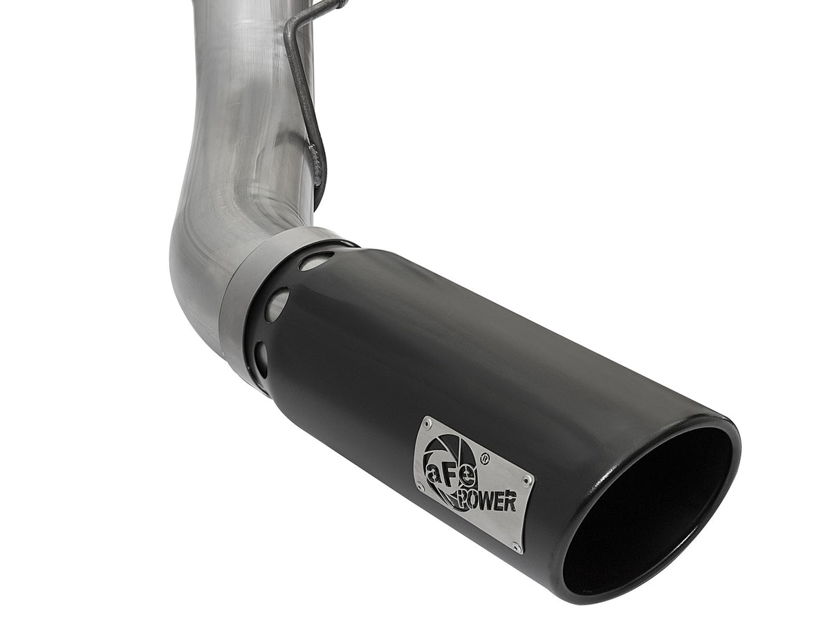 Large Bore-HD 5 Inch 409 Stainless Steel Dpf-Back Exhaust System Ford Diesel Trucks 17-26 V8-6.7L Turbo Diesel