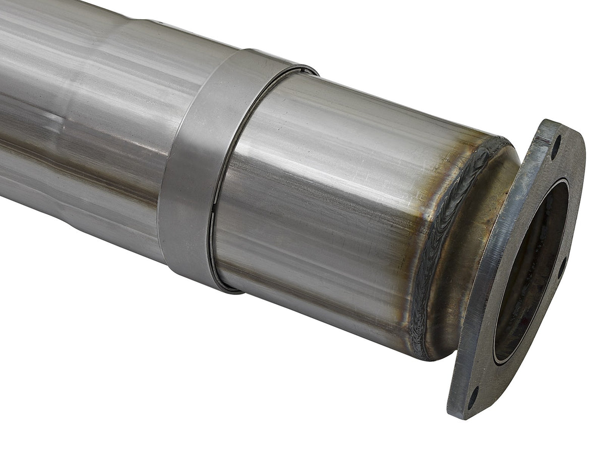 Large Bore-HD 5 Inch 409 Stainless Steel Dpf-Back Exhaust System Ford Diesel Trucks 17-26 V8-6.7L Turbo Diesel
