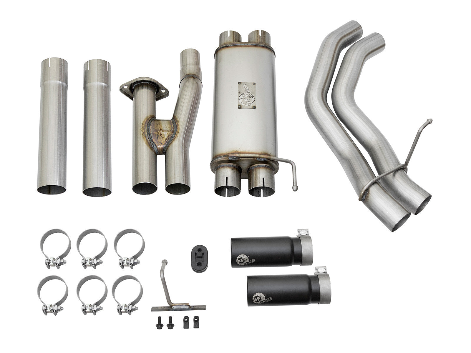 Rebel Series 3 Inch 409 Stainless Steel Cat-Back Exhaust System Ford F-150 Raptor 17-20 V6-3.5L Twin Turbo