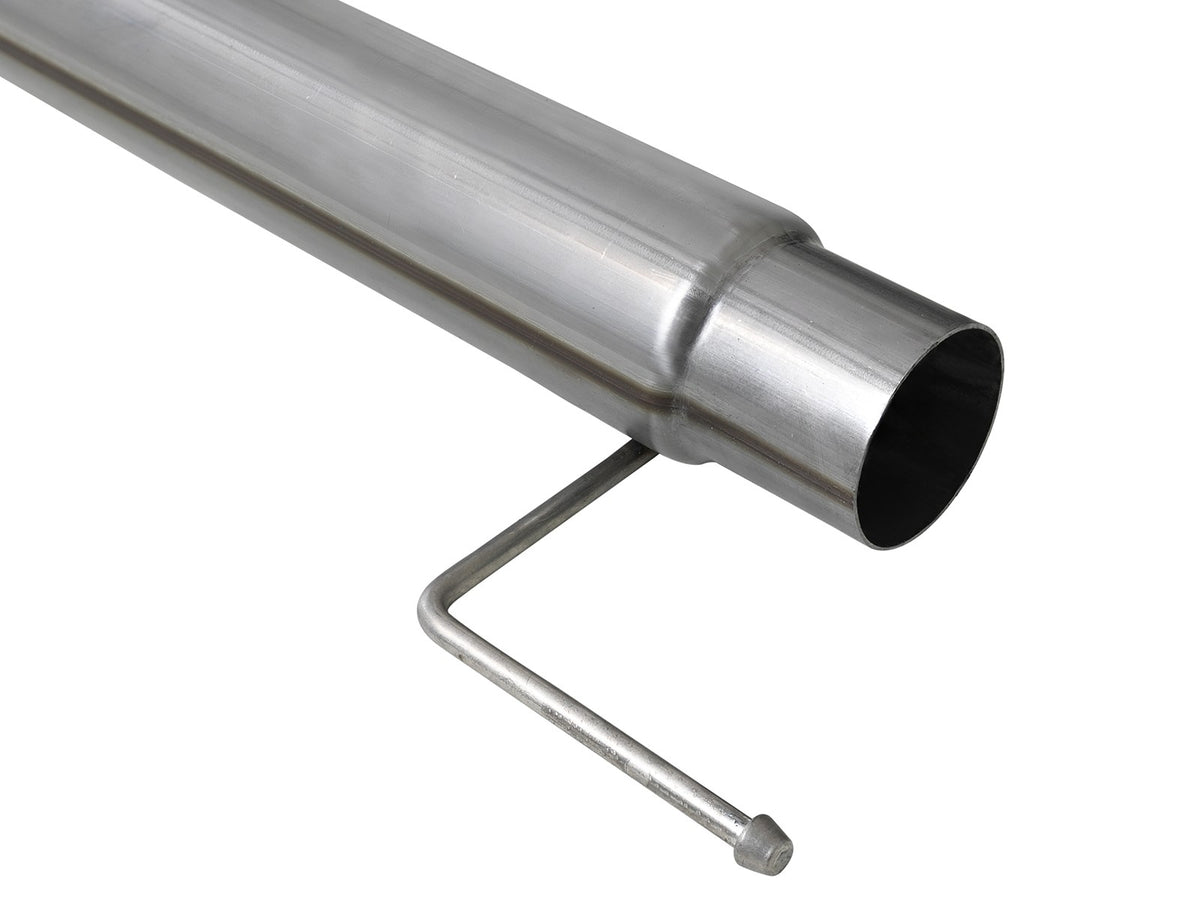 Large Bore-HD 4 Inch 409 Stainless Steel Dpf-Back Exhaust System Ford F-150 18-20 V6-3.0L Turbo Diesel